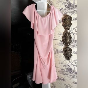 Pink Maternity Dress